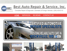 Tablet Screenshot of bestautorockville.com
